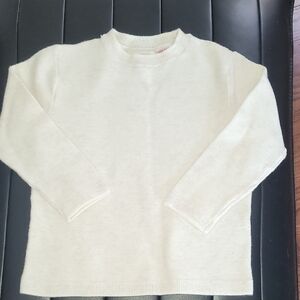 Zara Baby Off-White Knit Sweater